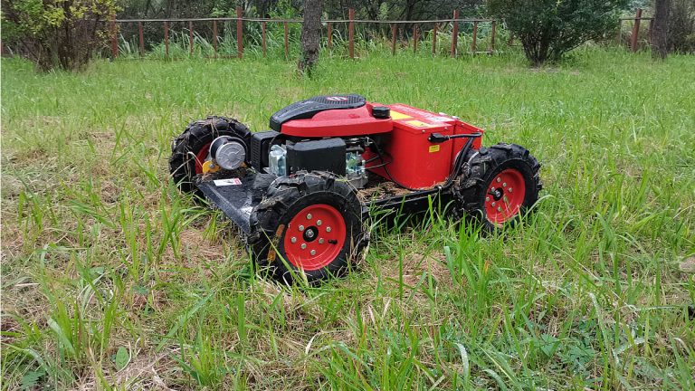 China made remote control mower for slopes low price for sale, chinese best remote lawn mower