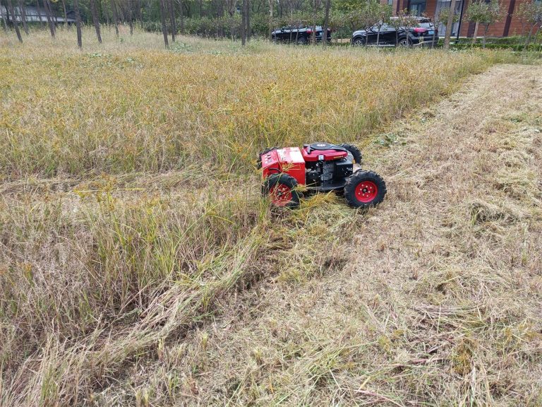 China made rc mower low price for sale, chinese best remote controlled lawn mower
