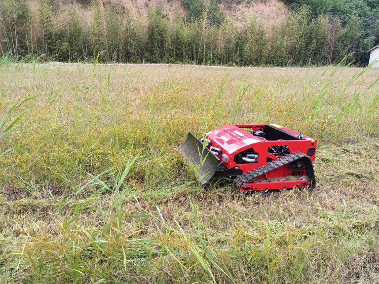 China made slope mower low price for sale, chinese best robotic brush mower