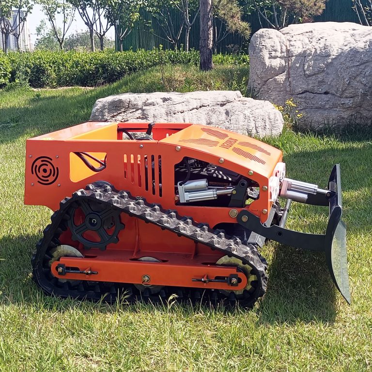 China made robot slope mower low price for sale, chinese best remote control grass cutter