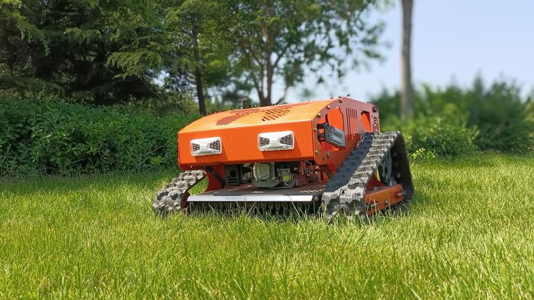 CE EPA 16HP 9HP 7HP strong power battery operated RC grass cutting machine