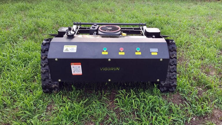 China made radio controlled mower low price, chinese best robot lawn mower with remote control