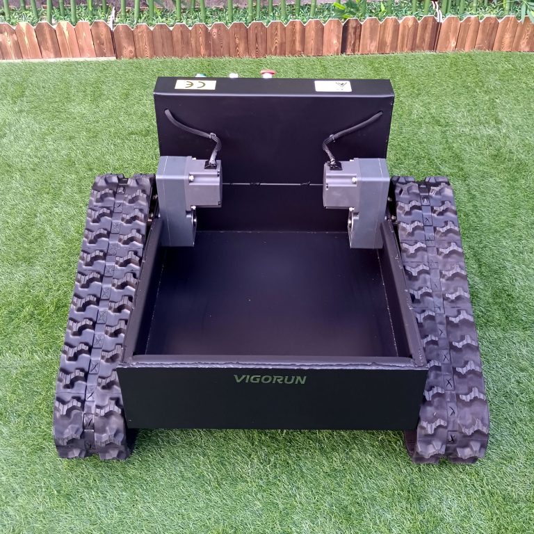 factory direct sales low price customization DIY teleoperated rubber tracked chassis buy online shopping from China