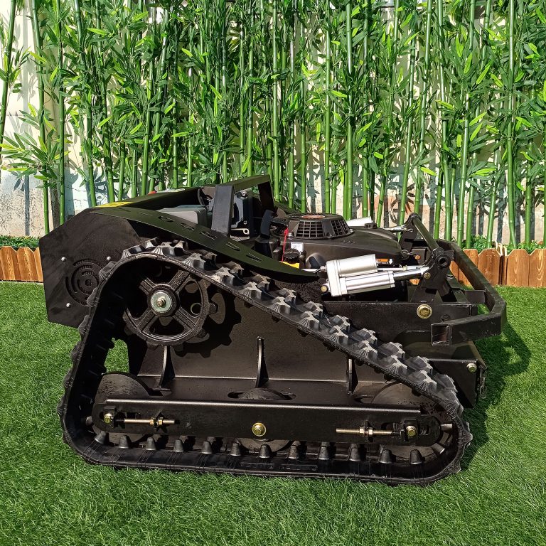 factory direct sales low wholesale price China house yard remote control mower on tracks
