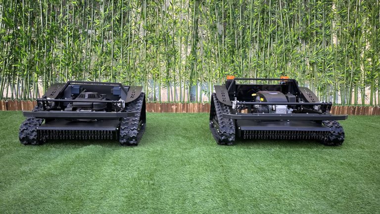 factory direct sales low wholesale price China orchards remote control track lawn mower