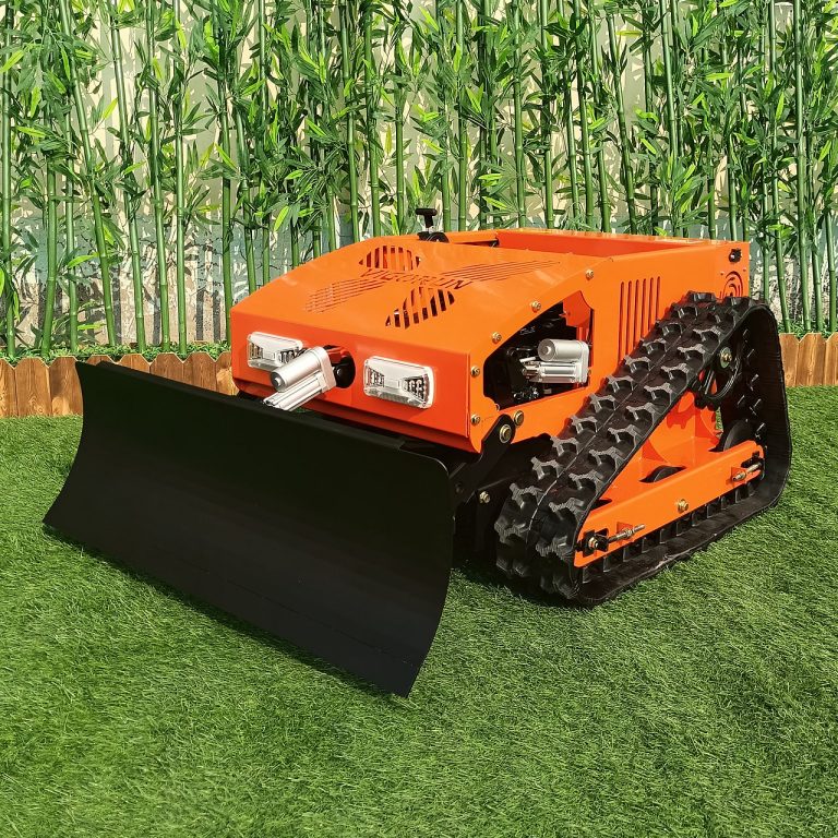 China made slope mower remote control low price for sale, chinese best remote control lawn mower with tracks