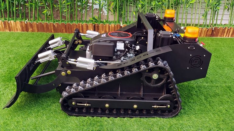 China made remote control mower low price for sale, chinese best remote brush mower