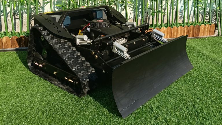 best quality RC tracked mower made in China
