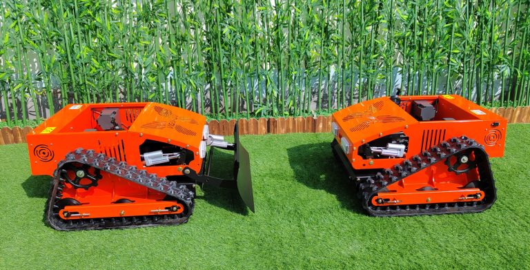 factory direct sales low wholesale price China community greening RC robotic brush mower