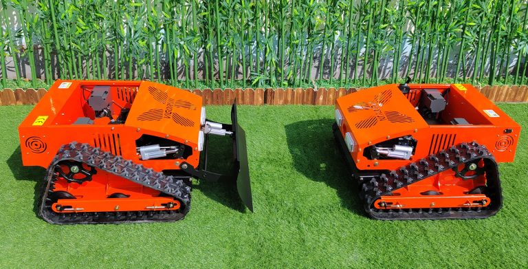 China made robotic slope mower low price for sale, chinese best remote control mower for slopes