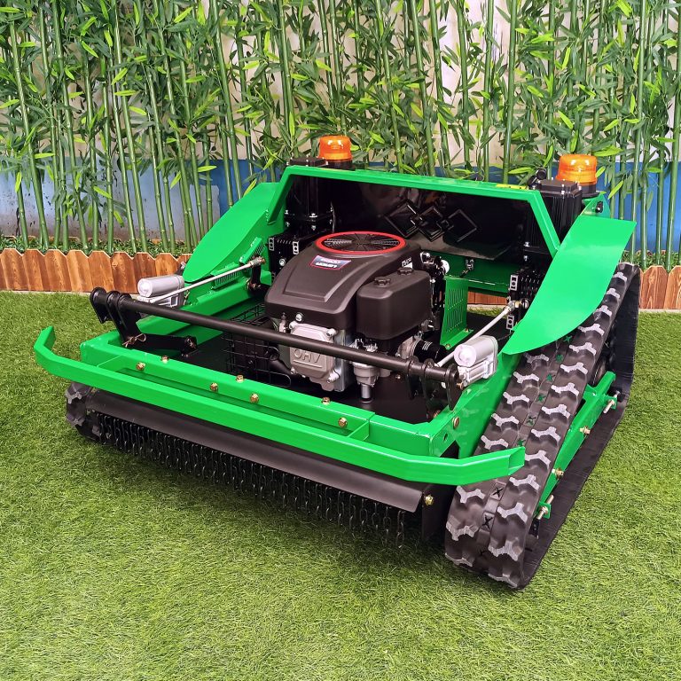 Vigorun VTLM800 remote operated crawler grass trimming machine for sale made by Vigorun Tech