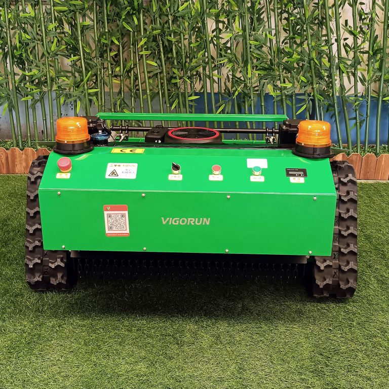 Affordable remote control track slasher mower for sale with best price