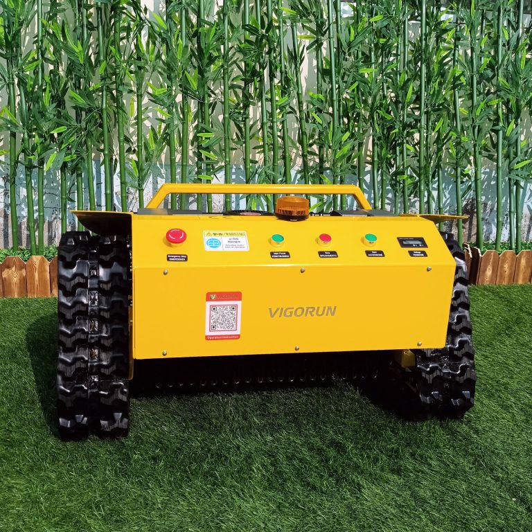 best quality remote controlled garden grass cutting machine made in China