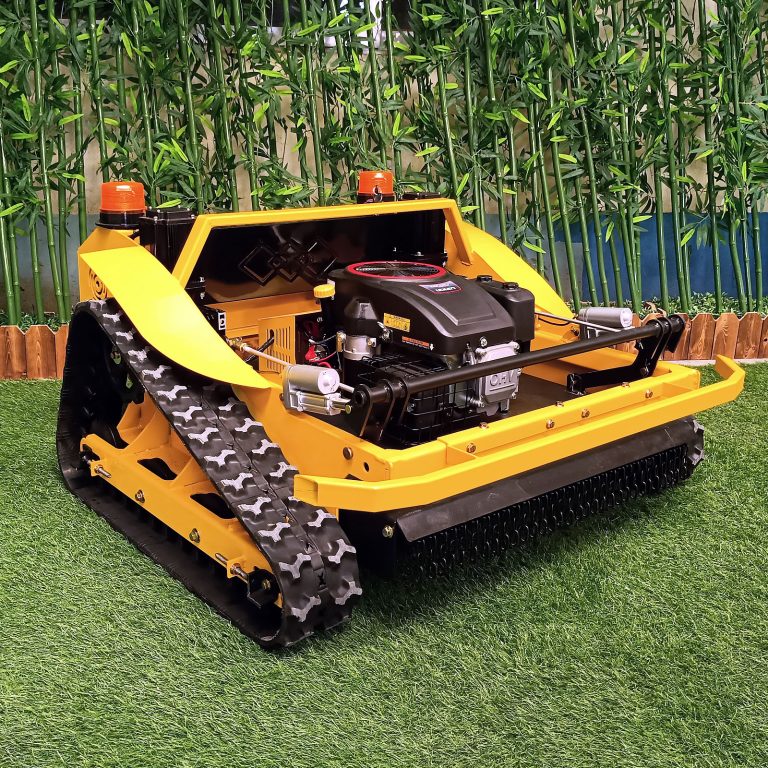 Vigorun VTLM800 wireless radio control caterpillar grass cutter for sale made by Vigorun Tech