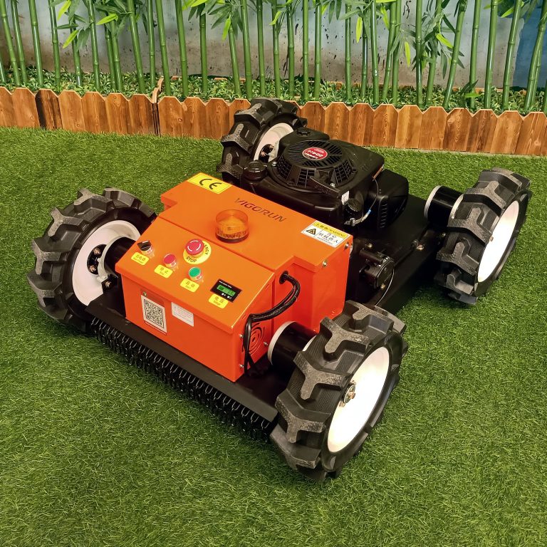 factory direct sales low wholesale price China embankment remote control grass cutter lawn mower