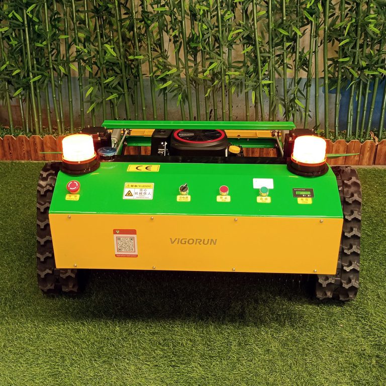 China made remote slope mower low price for sale, chinese best remote control bank mower