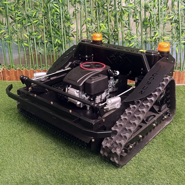 Vigorun VTLM800 remote controlled crawler weed trimmer for sale made by Vigorun Tech