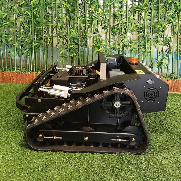 best quality remote control robot slope mower made in China