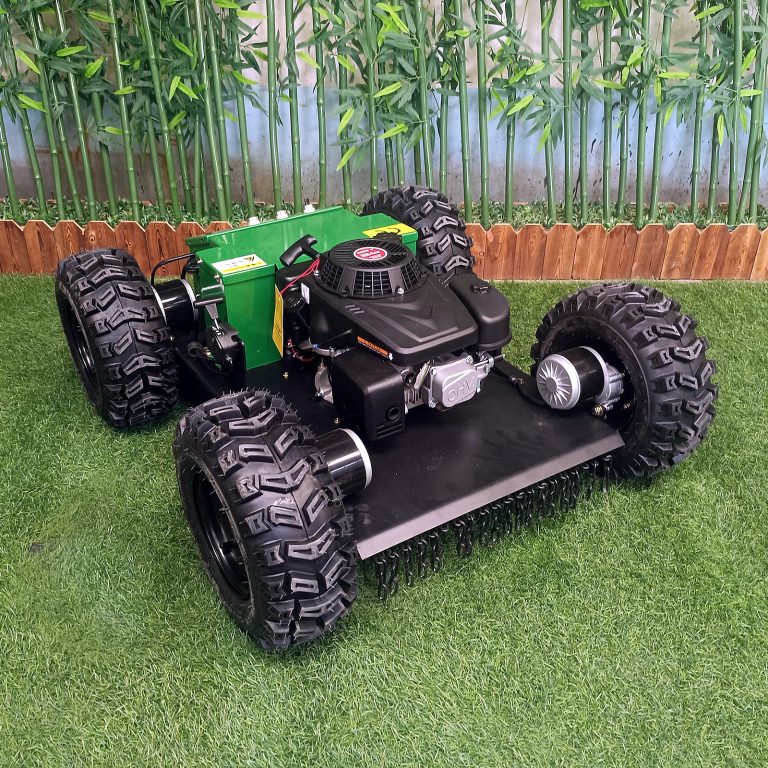 factory direct sales low wholesale price China river embankment RC robotic brush mower