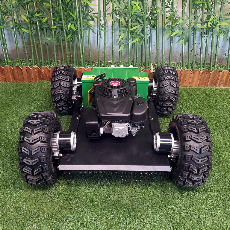 factory direct sales low wholesale price China wildfire prevention remotely controlled field grass cutting machine