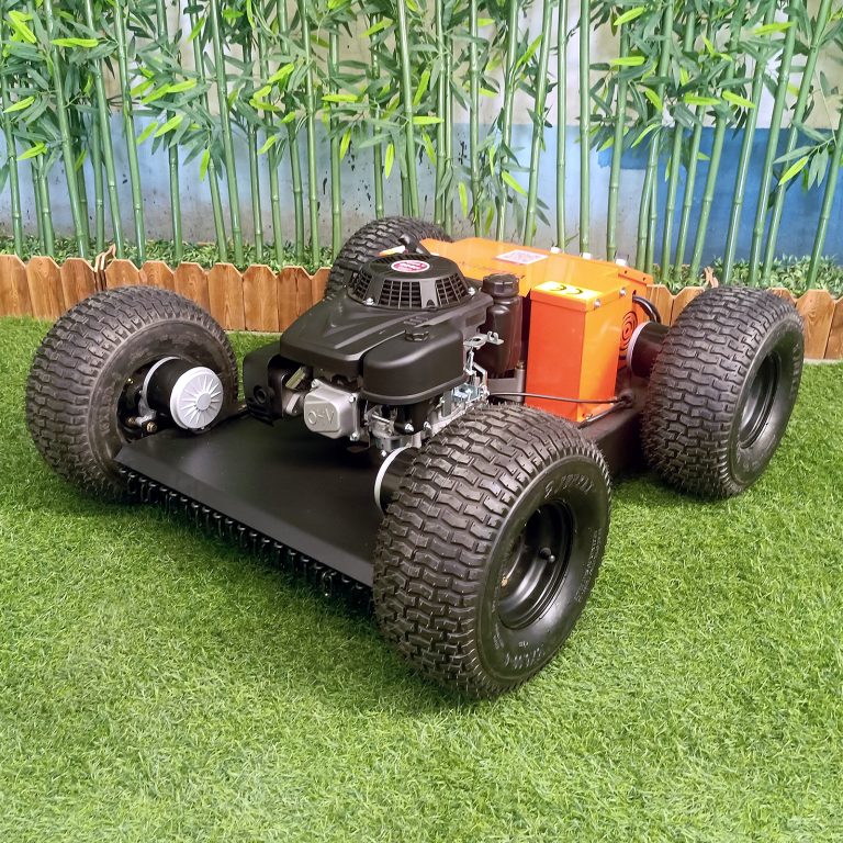 China made rc remote control lawn mower low price for sale, chinese best rechargeable brush cutter