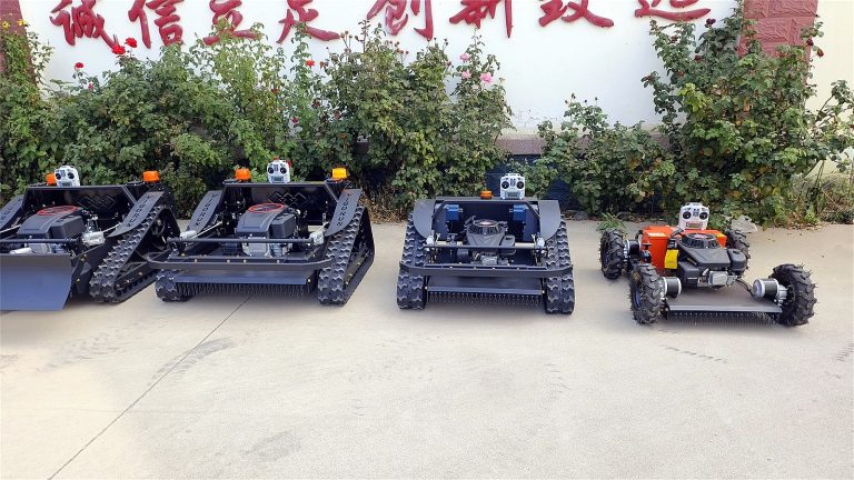 China made remote mower for hills low price for sale, chinese best wireless remote control lawn mower