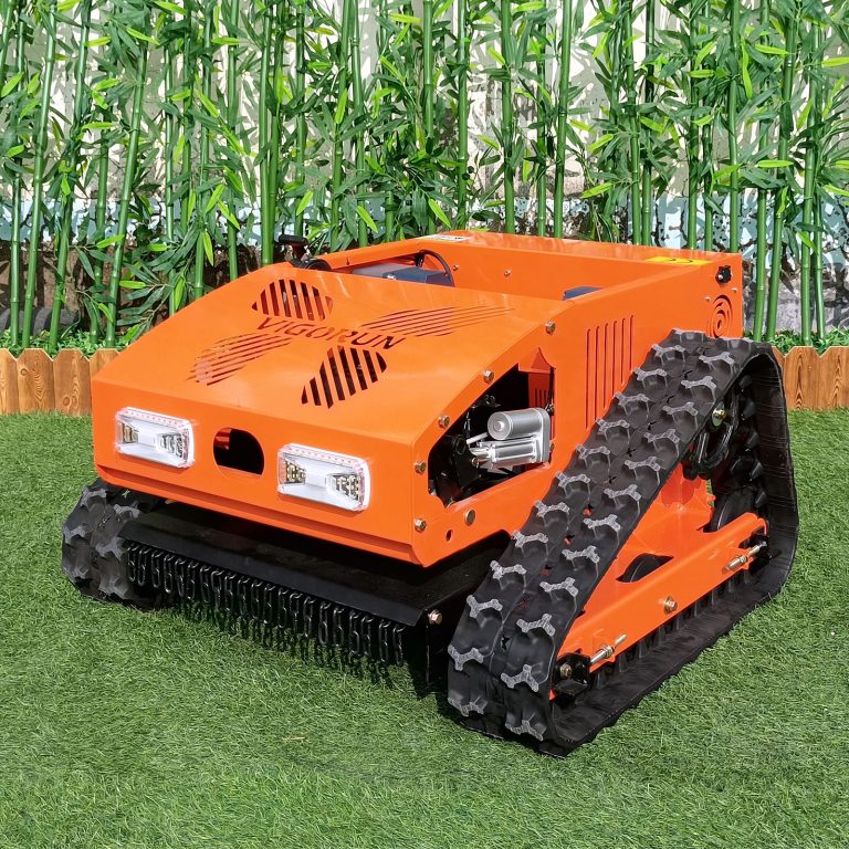 factory direct sales low wholesale price China river bank RC remote control lawn mower