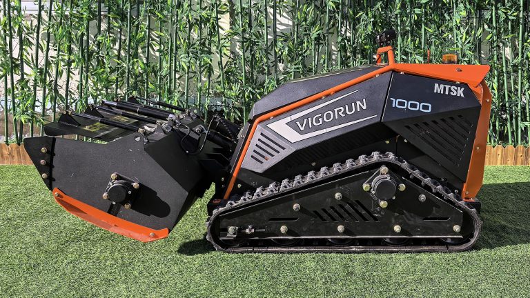 cordless caterpillar flail mulcher China manufacturer factory distributor