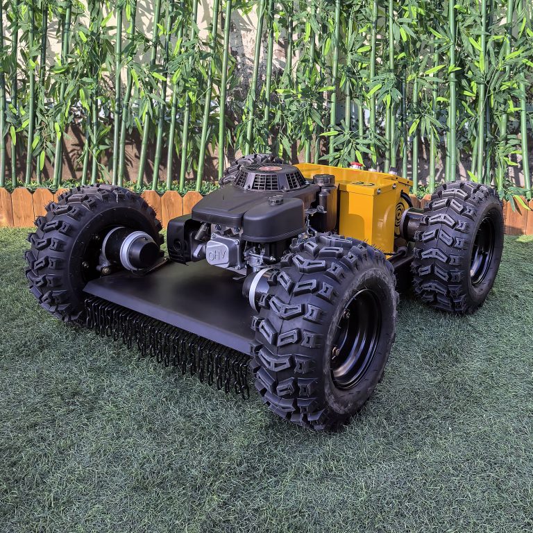 factory direct sales low wholesale price China sapling wireless radio control grass trimming machine