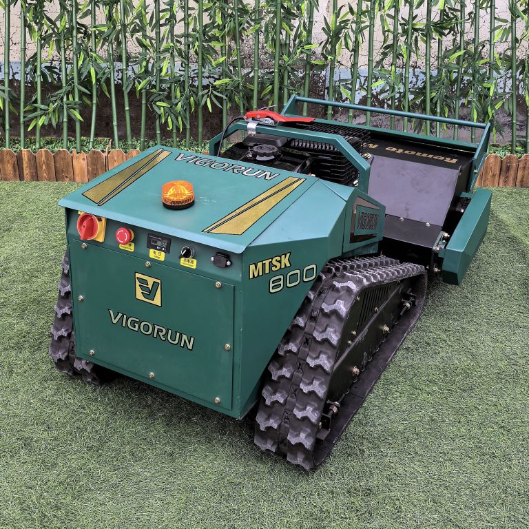 rubber track EPA approved gasoline engine industrial self-charging battery powered remote controlled tools carrier